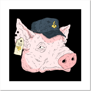 politie! dutch police pig. Posters and Art